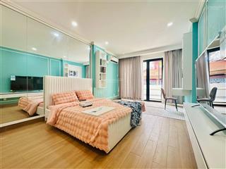 Cho thuê căn hộ 1 phòng ngủ riêng biệt tách bếp 50m2, ban công, full nội thất. khu phan xích long