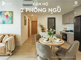 Cho thuê căn hộ masteri 2pn2wc 72m2 đầy đủ nội thất với giá độc quyền 10,5tr/ tháng