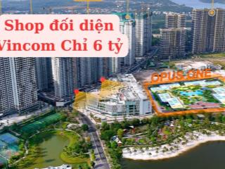 Shop đối diện vincom mega mall tại vinhomes grand park giá chỉ 4.98 tỷ.  0828 030 *** thiện