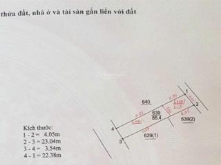 Bán đất tặng nhà 4 tầng gia thụy long biên 87m kinh doanh vỉa hè nhà hai mặt đường .đã tách hai sổ