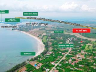 Bán đất tại đường số 9, thị trấn cửa tùng, vĩnh linh, quảng trị, giá thỏa thuận, 110.7m2, view đẹp