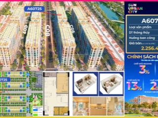 Giá thật căn 3pn view nội khu hướng ra mặt đường 39m giá thành cực rẻ. giá nhận nhà chỉ 520tr