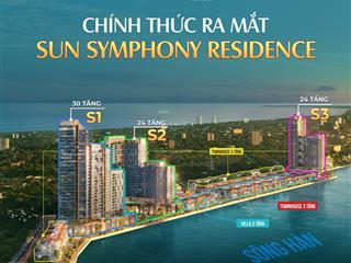 2 suất ngoại giao căn hộ cao cấp mặt sông dự án sun symphony residence đà nẵng ưu đãi giá tốt