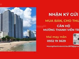 Bán căn thô 59m2 tại tòa 1a mường thanh viễn triều chỉ 1.x tỷ/căn, 0932 193 ***