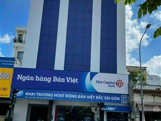 Bán tòa nhà mặt tiền cộng hòa, q. tân bình  dt 11x25m  hầm 5 tầng  hđt 300 triệu  giá 55 tỷ