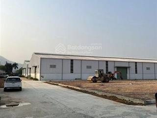 Cho thuê kho xưởng 4352m2, 4624m2 kcn lương sơn, hoà bình