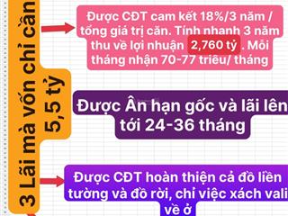 Tin được không, dt 108m2, mt 6m. sau là bãi biển, trước là công viên hoàng gia giá thực chỉ 12,9 tỷ