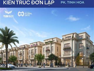 Bán biệt thự đơn lập góc mặt hồ vinhomes cổ loa  (global gate)   0965 117 ***