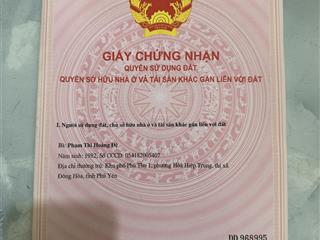 Bán lô đất 692,3m2 thôn suối biểu, sơn giang, sông hinh, phú yên giá chỉ 25 triệu/m  0916 681 ***