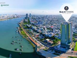 Bán căn 2pn sam towers view trực diện sông hàn và pháo hoa diff, nhận nhà ngay, bank hỗ trợ vay 85%