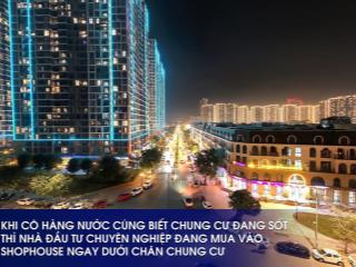 Shophouse center vịnh tây 12  shophouse  dưới chân chung cư  dễ dàng cho thuê  dòng tiền cao