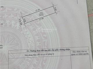 Bán lô đất nv09  l02, 150m2 tại kđt chi đông giá bán nhanh 27tr