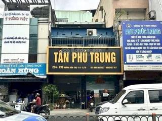 Cho thuê nhà mặt tiền đường hoàng văn thụ, quận tân bình, diện tích 6x18m, trệt 2 lầu, 45 triệu