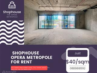 Chính chủ cho thuê shophouse the opera metropole thủ thiêm