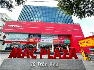 Độc quyền cho thuê văn phòng hạng b tòa mac plaza dt từ 59m2, 125m2, 260m2  2000m2 từ 180k/m2/th
