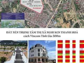 Bán gấp lô đất nền trung tâm nghi sơn 80m2 giá chỉ 1,5 tỷ cách vincom 500m  0928 831 ***