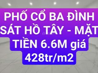 Nhà mặt phố nguyễn khắc nhu 82m2, mặt tiền khủng 6.6m giá 35 tỷ, khách sạn, vp vô địch