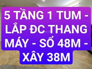 Bán nhà riêng 5 tầng 1 tum ngõ 249 khâm thiên 48m2 6 tầng giá 5,8 tỷ quận đống đa