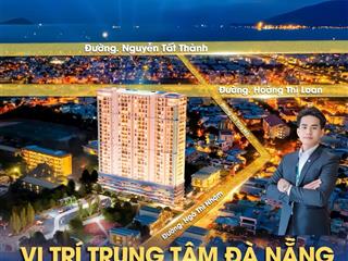 Thanh toán 600 triệu nhận bàn giao căn hộ cao cấp view biển ngay trung tâm kinh tế đà nẵng