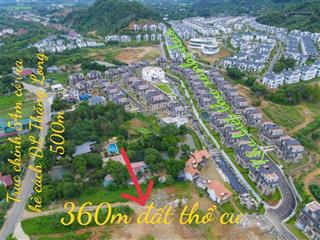 360m đất thổ cư tại khu biệt thự xanhvillas, gần đl thăng long, giá chỉ có hơn 24tr/1m .