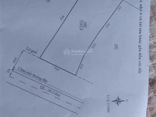 Bán rẻ 325tr/m ngang. 39,6m mặt tiền ql20 xã đinh lạc