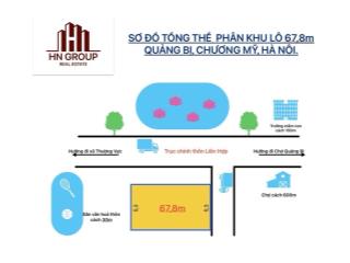 QUẢNG BỊ thân thương ra mắt lô đất trung tâm thôn Liên Hợp
 67,8m full thổ mặt tiền hơn