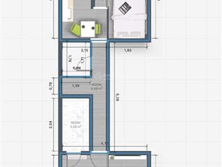 Căn hộ cao cấp ful cửa sổ trời  2pn 2wc  máy giặt riêng + thang máy