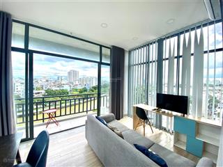 Căn hộ 1 phòng ngủ, balcony 55m2 view cực đẹp ngay trường sa, gần cầu thị nghè, quận 1