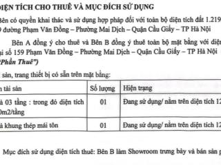 Cho thuê nhà mặt đường phạm văn đồng gần hoàng quốc việt