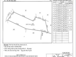 Cần bán 12000( 1 mẫu2) có 300m thổ cư ở hoà hội xuyên mộc đường nhựa giá 5ty4  0786 066 ***