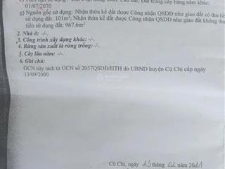 Nhà shr. 1/ ngắn đường kim cương vào tầm 30m. thuộc xã tân thạnh đông củ chi. diện tích 1069m2