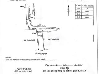 Chính chủ bán lô đất tại kha lâm, nam sơn, kiến an, hải phòng