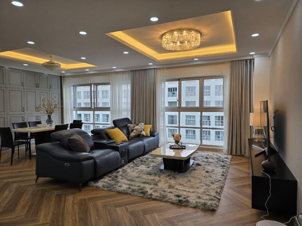 Bán căn hộ Happy Valley 135m, full đồ nhà đẹp, giá 12ty5 sẵn HĐT 33tr/tháng