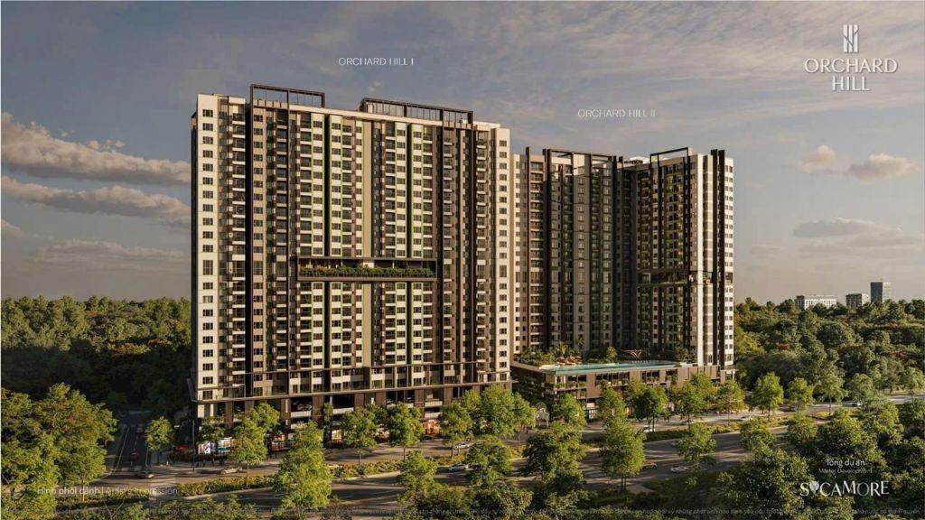 Bán căn hộ ORCHARD HILL thành phố mới bình dương, giá chỉ 48tr/m, cđt capitaland 