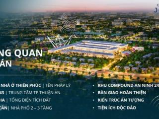 Bán nhà mặt phố cát tường j  home tại đt 743, 980 triệu, 100m2 hotline chủ đầu tư 0896 693 ***