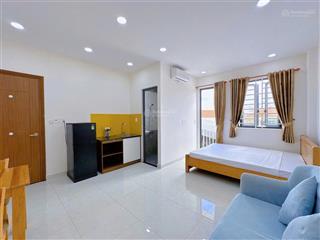 [phòng đẹp  giá tốt] studio bancol 40m2  full nt, thang máy, bảo vệ, hầm xe  nguyễn văn đậu