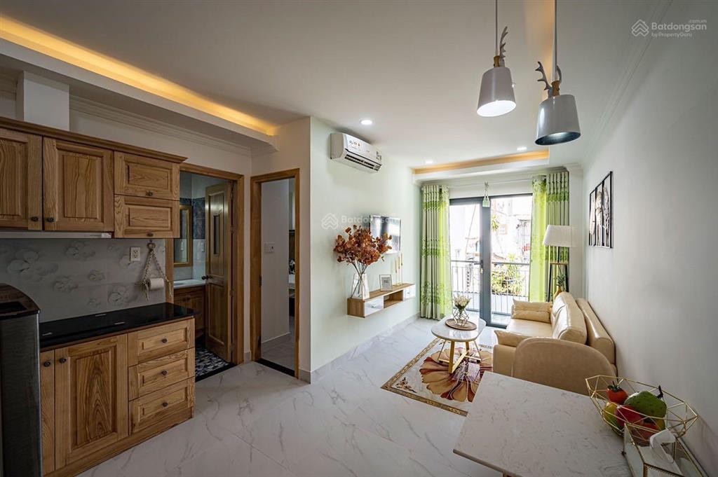 Căn hộ 1pn 1pk ban công  siêu trung tâm  full nội thất  thang máy  nhiều tiện nghi
