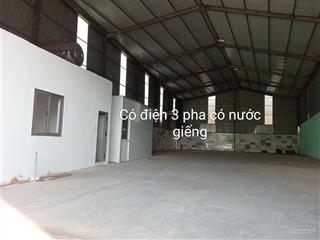 Cho thuê 500m2 xưởng khánh bình giá rẻ chỉ có 18 tr/tháng có điện 3 pha có vp