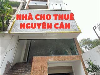 Nhà cho thuê, kc hầm 6 tầng, thang máy, mt, đường nguyễn văn thủ, trung tâm quận 1, đoạn 2 chiều .