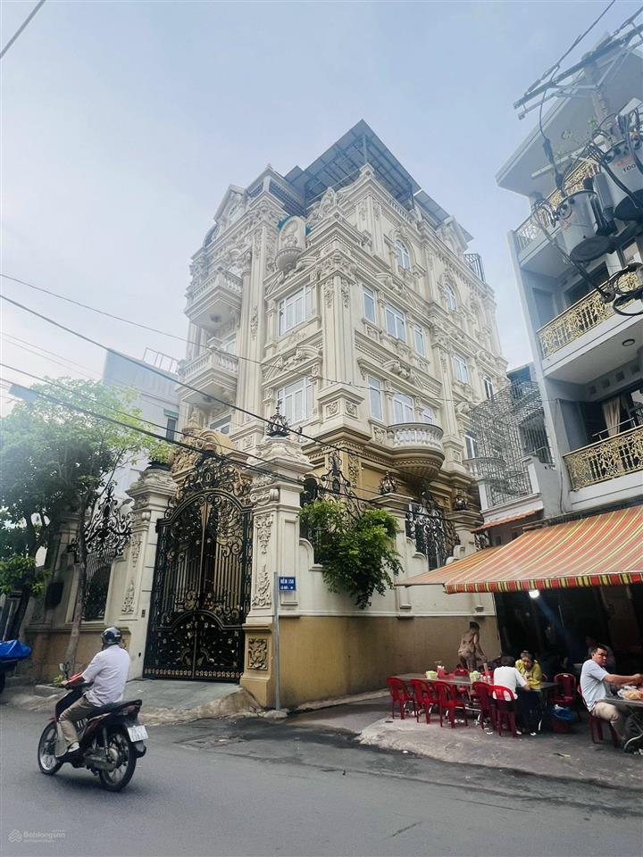 Biệt thự lk lý thường kiệt chợ tân bình hầm 4 tầng thang máy 8x27m 54 về 40tỷ