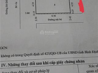 Bán nhà hai mặt tiền đường đô đốc bảo, quy nhơn, bình định  phố đi bộ  ẩm thực