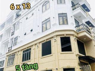 NHÀ MT LÔ GÓC - LÊ VĂN QUỚI - BÌNH TÂN, 6 x 13 - 5 TẦNG -  CHỈ 7.x TỶ