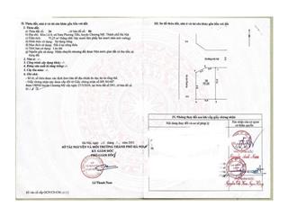 Tôi cần bán 75m2 lô góc 2 mặt thoáng tại chợ cá