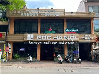 Siêu hot  cho thuê mặt bằng kinh doanh phố trần huy liệu,dt 300m, mặt tiền 8m, vị trí siêu đẹp