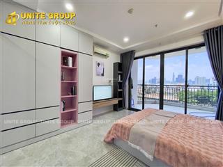 Cho thuê căn hộ 1pn + 1pk hơn 55m2 / chưa ai ở? nội thất luxury, ngay trần xuân soạn q7