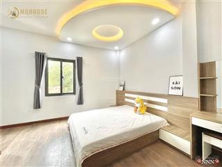 Cho thuê căn hộ studio mới 100%  cửa sổ thoáng gần đại học vlu  lê quang định, bình thạnh