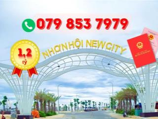 Bán gấp đất nền biển nhơn hội new city sổ đỏ công chứng từ 1.2 tỷ