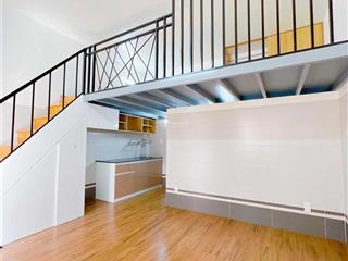 Cho thuê căn hộ duplex  ko giới hạn người ở  gác cao  thang máy  bancol  gần dh văn lang cs2