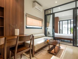 Cho thuê chung cư mini 1 phòng ngủ  bancong  thiết kế sang trọng ngay phố ẩm thực phan xích long