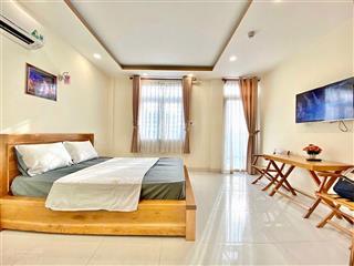 Căn hộ balcony full nt thang máy, hầm xe ngay cầu lê văn sỹ, khu trần quang diệu, ramana hotel q3